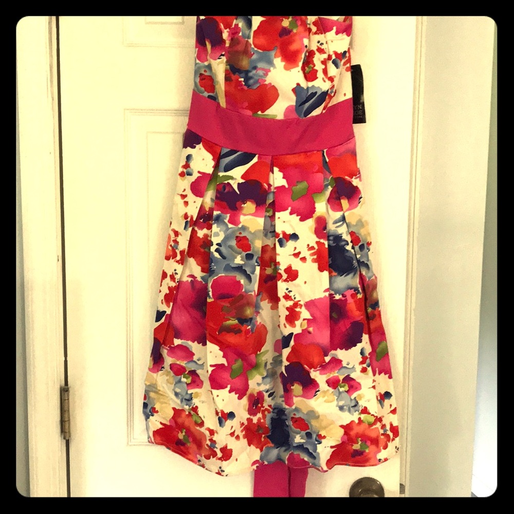Strapless dress
